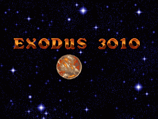 Exodus 3010: The First Chapter title screen for Amiga